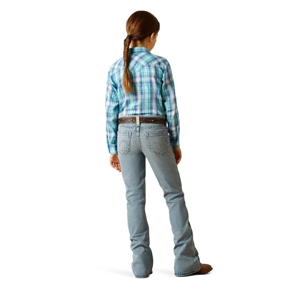 Ariat Youth Girl's 7 Lennon Denim Trouser Jeans Colorado 10051617